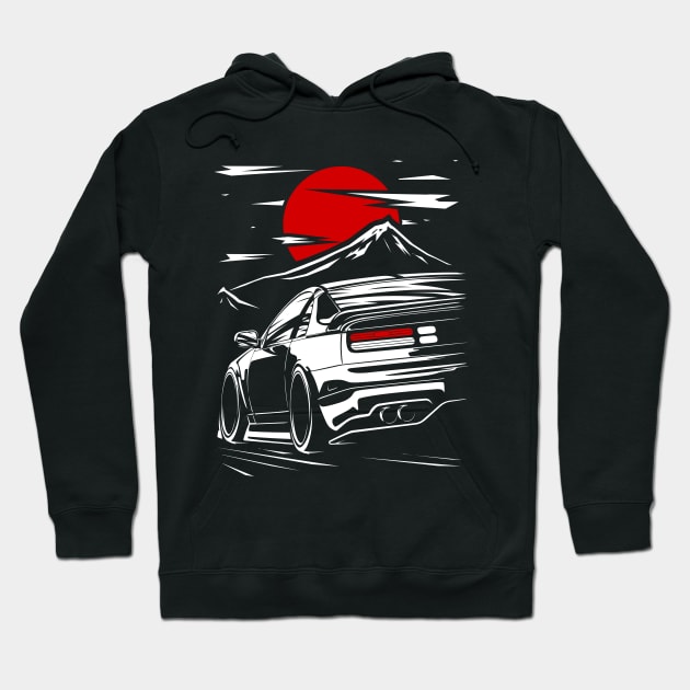 Nissan 300zx Fairlady Z Hoodie by racingfactory